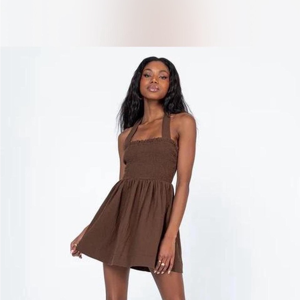 Princess Polly Chocolate Mini Dress